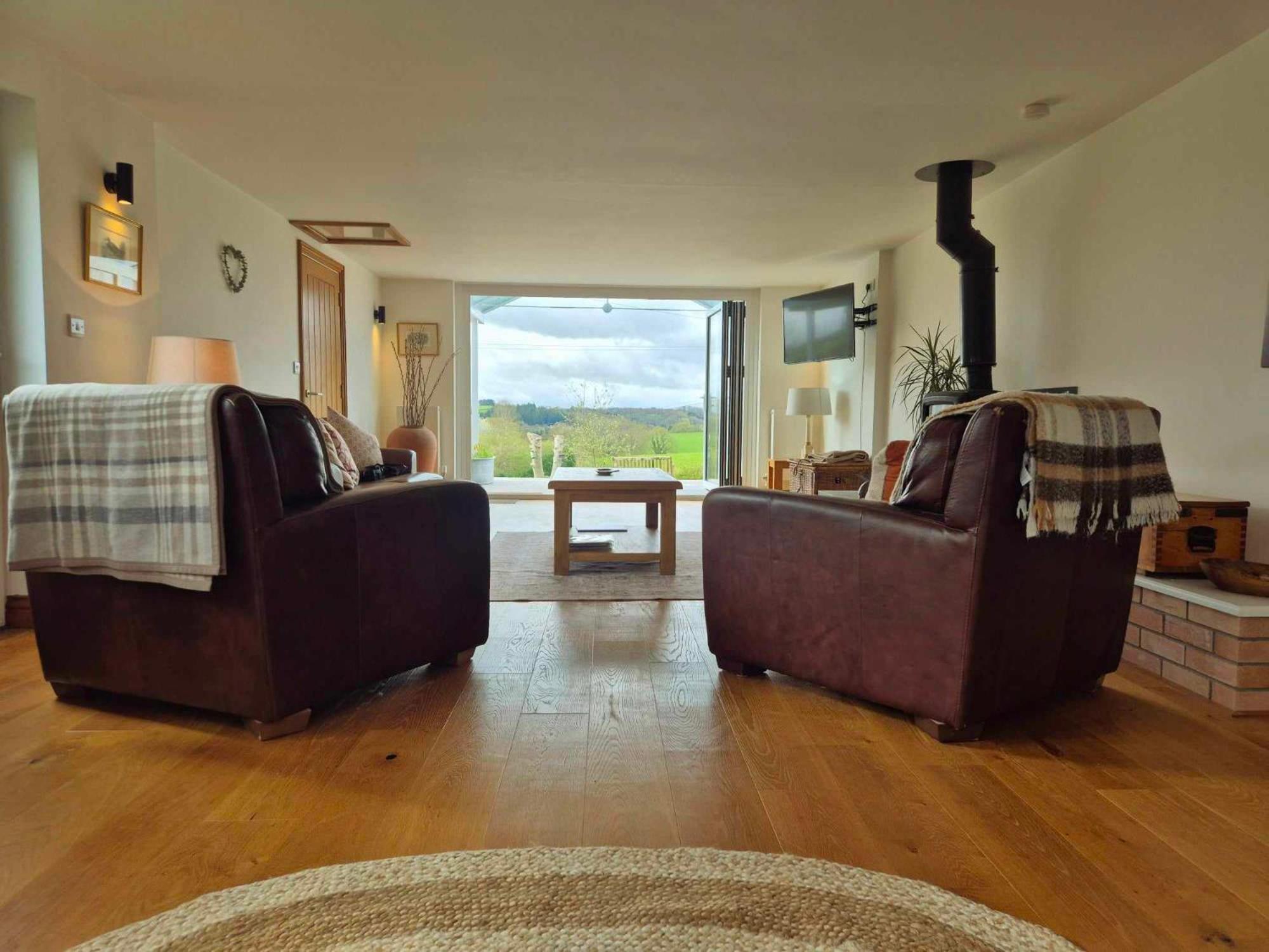 Poplars Cottage Usk Esterno foto